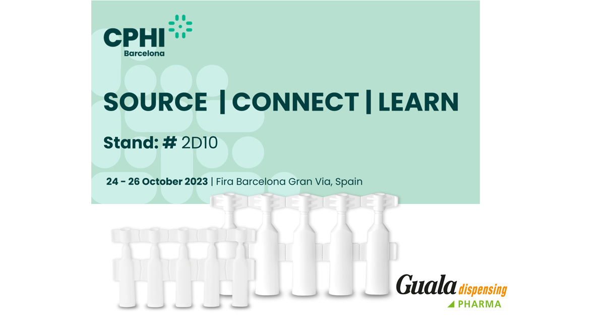 Come and visit us at CPHI Barcelona 2023