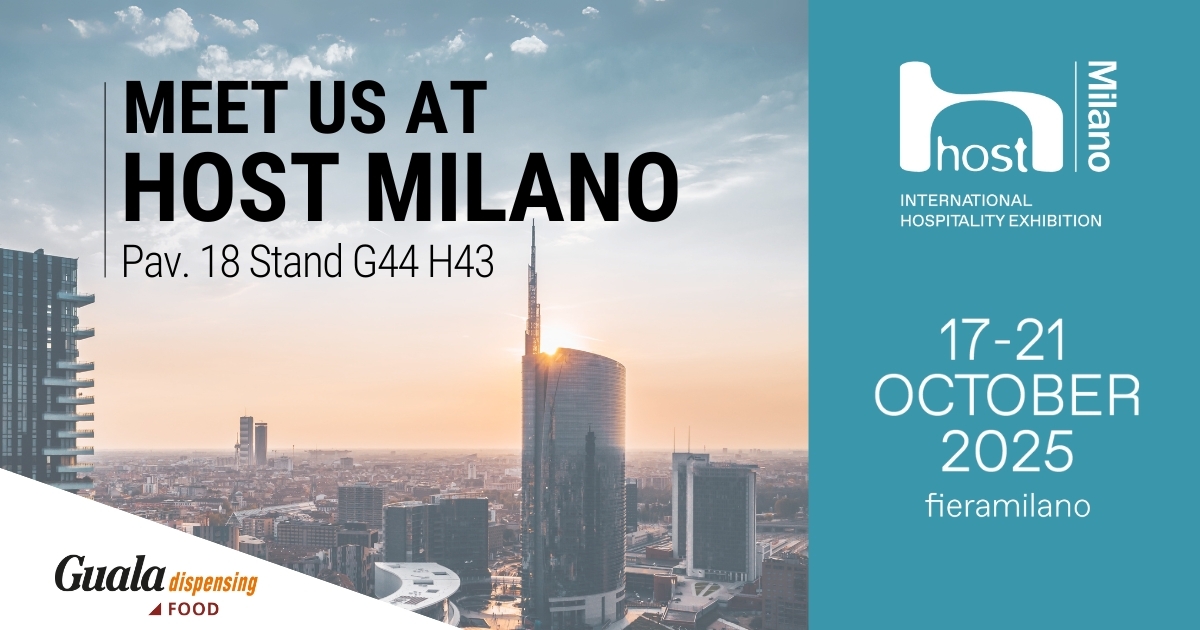 Guala Dispensing Food at Host Milano 2025